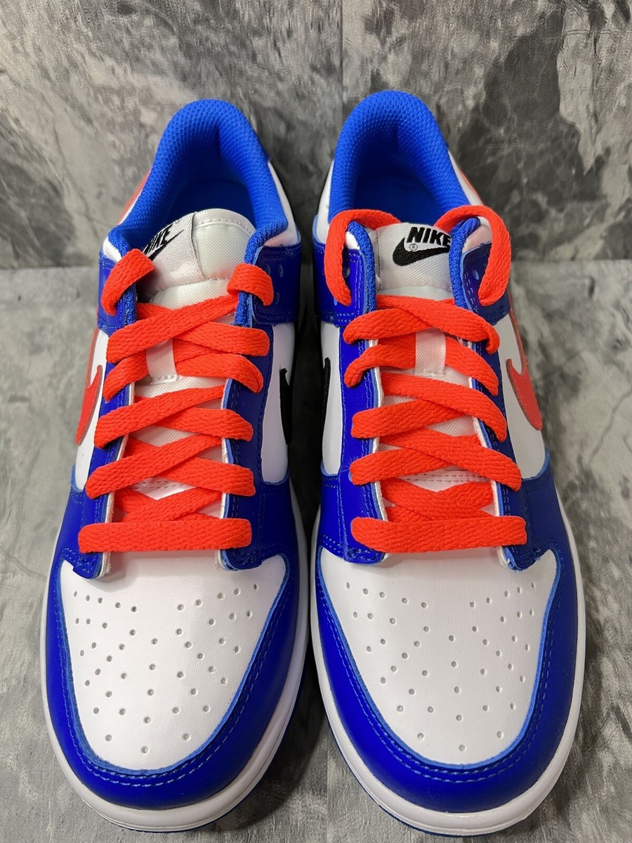 キッズスニーカー Nike Dunk Low Bright Crimson Game  (GS) 2021 FW 21 Nike Dunk Low Bright Crimson Game Royal (GS) CW1590-104 Size