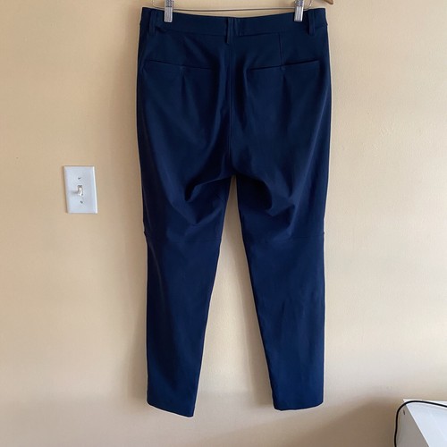 Lululemon Commission Pant Slim Men 31x30 Mach Blue Warpstreme Stretch Office - Picture 8 of 14