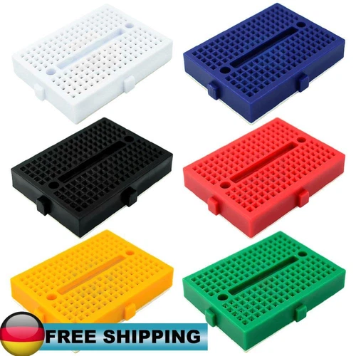 SYB-170 Small Breadboard 170 Holes Breadboard Prototype Board for Small DIY Kits