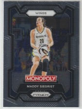 2024 WNBA Monopoly Prizm - MADDY SIEGRIST - #59 - Dallas Wings