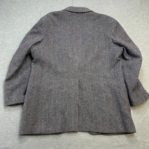 Pendleton Sport Coat Mens 46 Tweed Jacket Blazer Virgin Wool USA Made READ - Picture 7 of 20