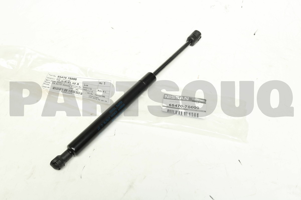 654707S000 Genuine Nissan STAY ASSY-HOOD 65470-7S000 | eBay