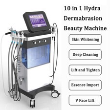 10IN1 Hydro Dermabrasion Oxygen Infusion Skin Care Deep Cleansing Beauty Machine