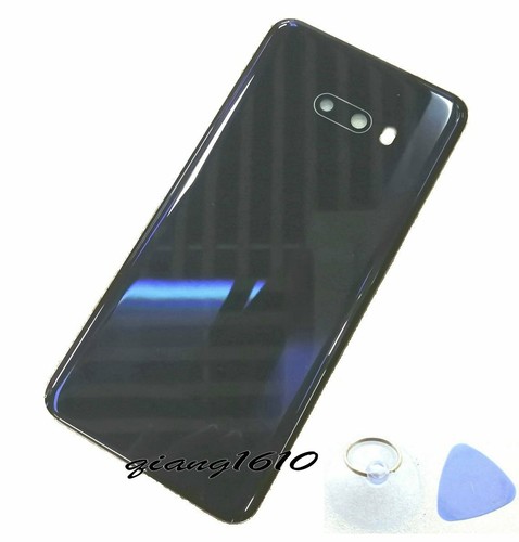 Akkudeckel Backcover Glas für LG V50S ThinQ / G8X ThinQ schwarz - Bild 1 von 3