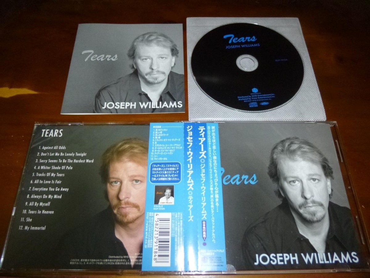 CD ジョセフ・ウィリアムズ ティアーズ IECP10124 WHD Entertainment, Inc. /00110 Joseph Williams / Tears JAPAN AOR IECP-10124 D8 | eBay