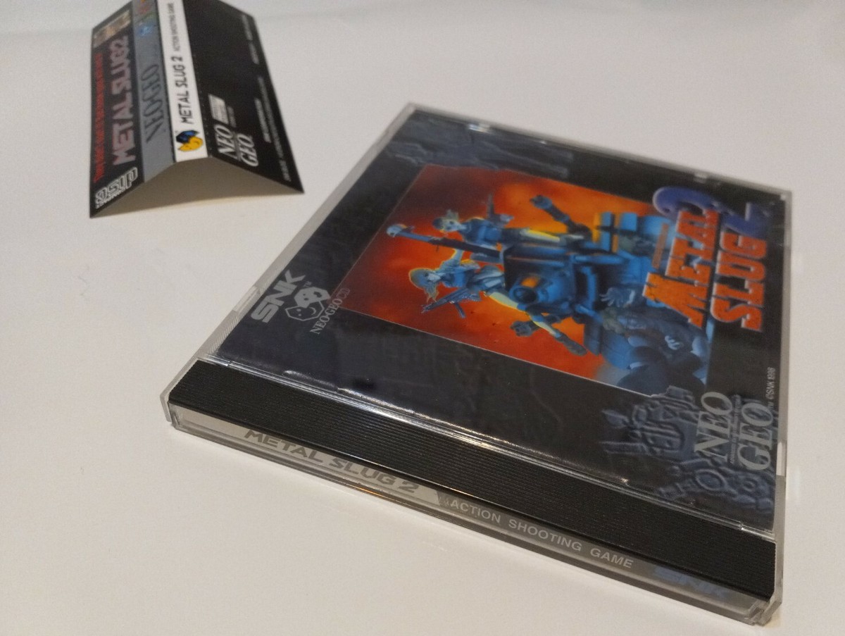 RARE Authentic Metal Slug 2 English Release Neo Geo CD RARE Authentic Metal Slug 2 English Release Neo Geo CD