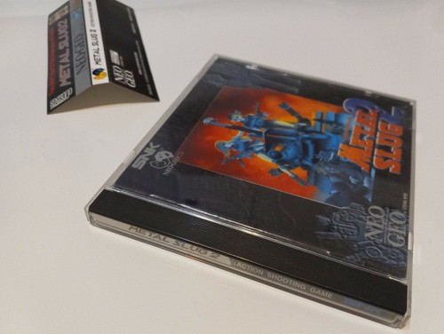 RARE Authentic Metal Slug 2 English Release Neo Geo CD Complete NeoGeo US Seller - Picture 11 of 12