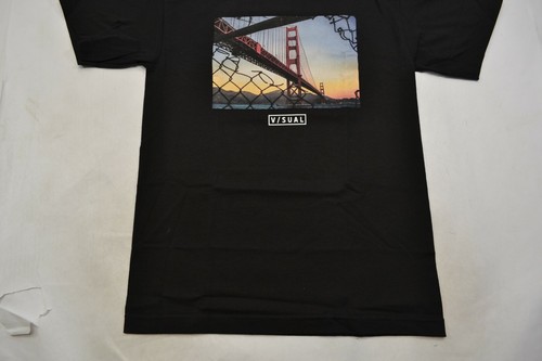 Camiseta para hombre Visual By Van Styles BREACH negra con impresión múltiple S/S con descuento - Imagen 3 de 4