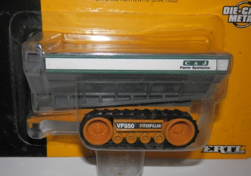 Ertl 1:64 C&J Farm Systems CAT VFS50 Undercarriage with Grain Cart #2323EO NIP - Picture 2 of 3