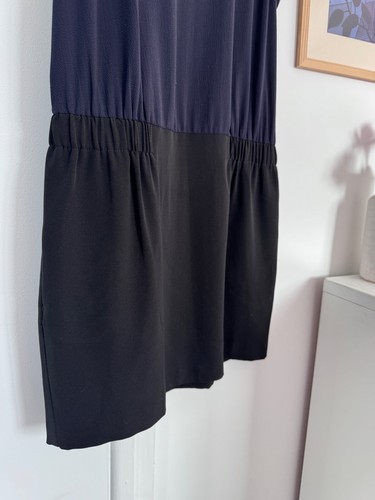 robe See U Soon taille 1 bleu marine et noire - Imagen 3 de 4
