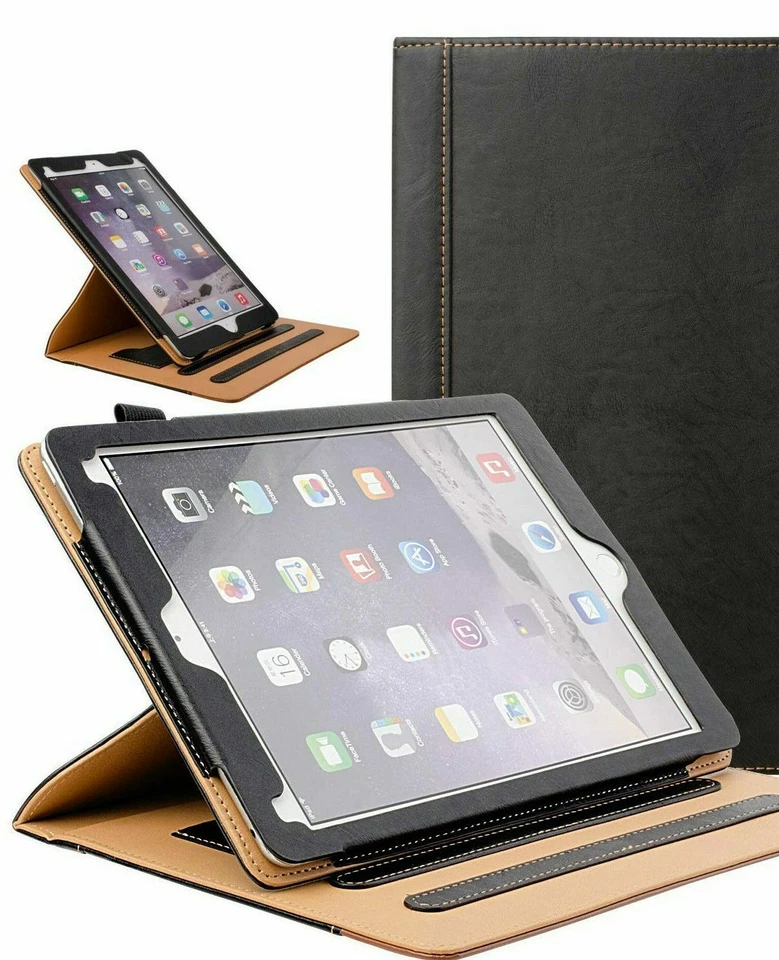 Genuine Leather TAN Smart Stand Cover Case For Apple iPad AIR 4 10.9" (2020)  - Image 3 of 4