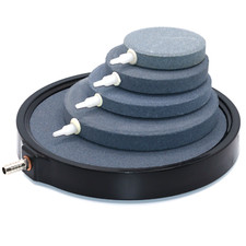 Round Air Stone Hailea Airstone Ceramic 8/10/12/15/20 cm Bubble Diffuser Pond
