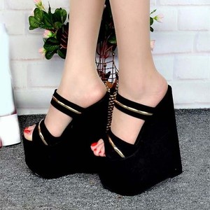 super high platform sandals