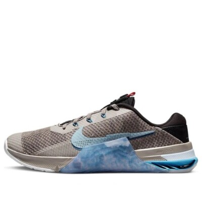 Size 10- Nike Unisex Metcon 7 Training Shoe, Enigma Stone/Boarder Blue.