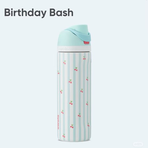 Owala 32 /24oz Cherry FreeSip Special Edition Trinkflasche Sky Blue PILLOW FIGHT - Bild 6 von 6