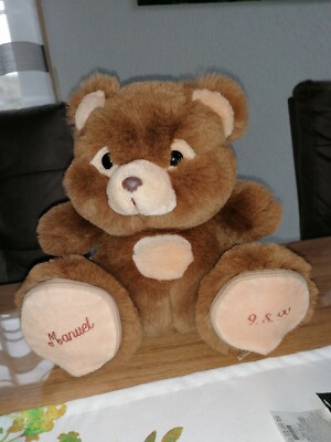 Manuel 09.08.1999 Teddybär, Teddy 30 cm Plüschtier ''Manuel 9.8.99''