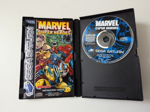 Marvel Super Heroes - SEGA Saturn Video Game PAL Complete - Picture 4 of 4