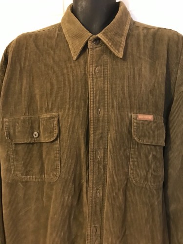 2XLT Corduroy Plaid Fleece Lined 