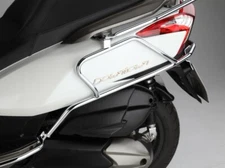 Fehling 7912 rear guard L + R chrome for Kymco 300 downtown 125 crash bars