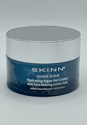 Skinn Divine Elixir Hydrating Algae Gel Cream  1.7 Oz Sealed