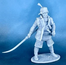 Tabletop Miniature Samurai 40мм. resin model Toy Soldier