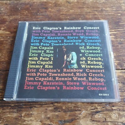 ERIC CLAPTON'S 'RAINBOW CONCERT' CD, RSO 1973, VVG/VVG