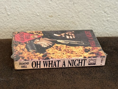 CASSETTE TAPE SINGLE FACTORY SEALED DIAMOND SHELL OH WHAT A NIGHT - Picture 2 of 6