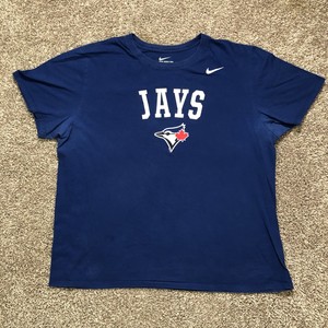 Toronto Blue Jays Baseball Nike Dri Fit T Shirt Athletic Cut Mlb