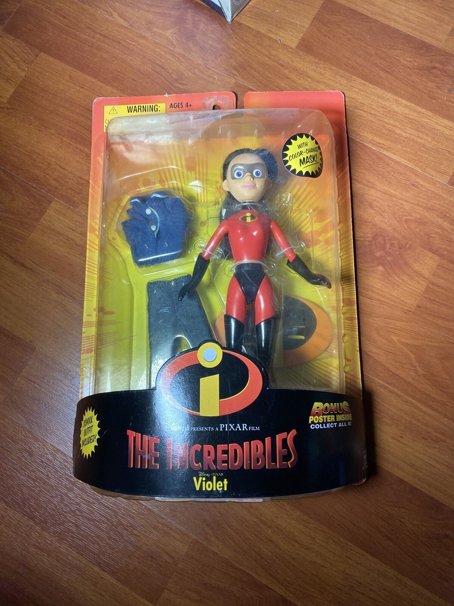 初代toy story フィギュア（未開封）4点とTHE INCREDIBLES Disney Pixar The Incredible Action Figure Violet Toy Review