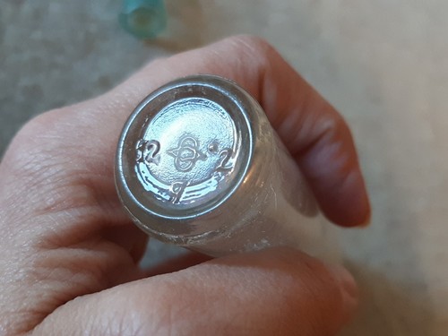 Vintage Miniature Cylinder Glass Medicine Bottles Cylindrical glass Koning Tilly - Picture 14 of 15