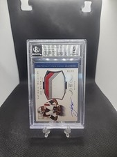 2024 National Treasures Crossover Rookie Patch Auto /99 Joe Milton III #6 BGS 9