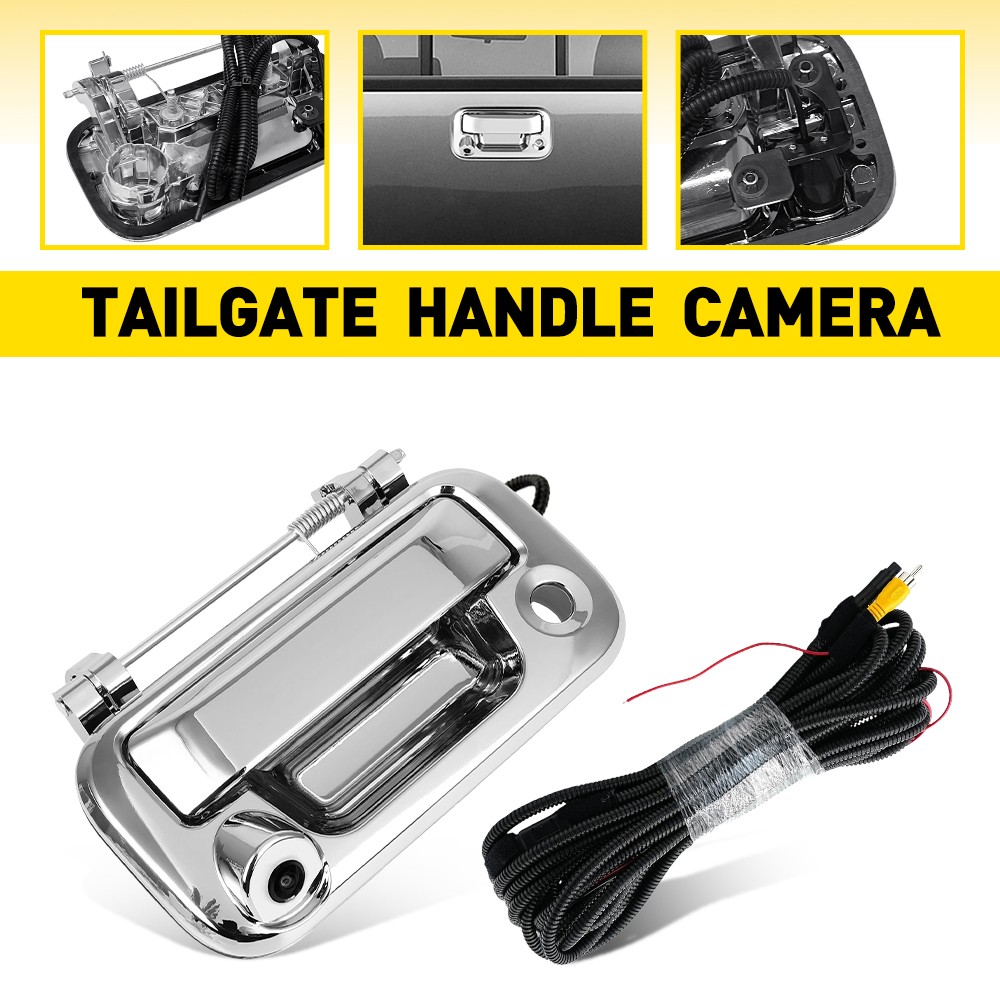 Tailgate Handle Rear View Backup Camera For 2004-2014 Ford F150 F250 F450 EPPE