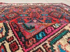 Amazing Hand Knotted Vintage Tribal Ceena Hamidoun Wool Area Rug 4.2 x 2.4 Ft — photo 6