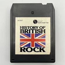History of British Rock - Double - Restored 8 Track Tape - New Pad and Splice