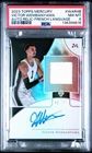 1000 Pt Game! 2023 Topps Mercury Victor Wembanyama Relic French /75 PSA 8