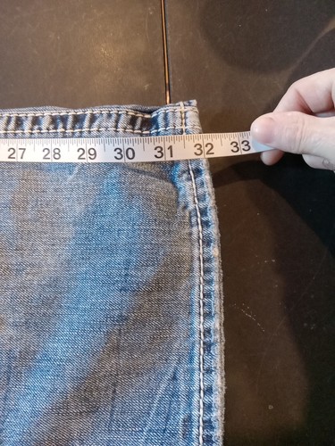 Silver Jeans Grayson Straight Leg Mens Blue 36x32 Stretch Dark Wash Whiskering - Bild 8 von 8