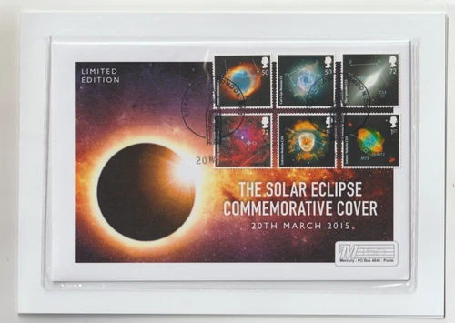 20/3/2015 UK GB Cover - The Solar Eclipse Commemorative Cover