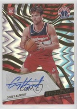 2021-22 Panini Revolution Rookie Fractal 48/100 Corey Kispert #RA-CKS Auto m5e