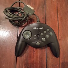 Microsoft Sidewinder Game Pad Controller 1996 15 Pin Serial Port  Cd