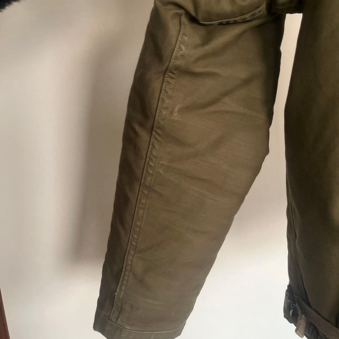 Buzz Ricksons A2 Deck Jacket Brown Size S Militar… - image 18