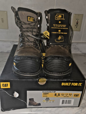 CATERPILLAR Men s Excavator XL 6  Waterproof Composite Toe Boot   P90991 SZ 8.5