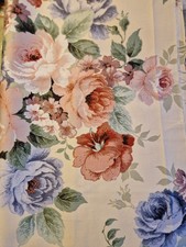 Fabric Remnant  "Goldbourne" Heritage of England  Floral design 66cm L x 111cm W