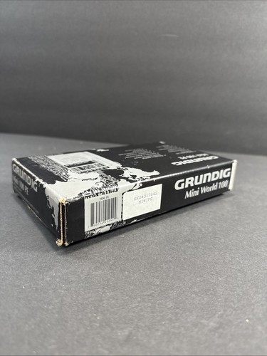Radio krótkofalowe Grundig Mini World 100 PE w komplecie z pudełkiem i instrukcją - Zdjęcie 7 z 7