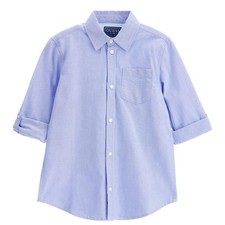 Camicia Guess Oxford In Cotone Con Taschino Bimbo