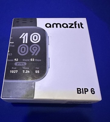 Amazfit Bip 6 Smart Watch 46Mm, 14 Day Battery, 1.97'' AMOLED Display, GPS & Free
