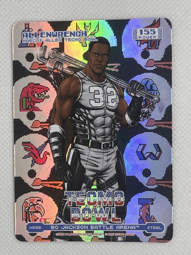 2026 Bo Jackson Battle Arena Tecmo Bowl Allenwrench Marcus Allen Helmets Steel