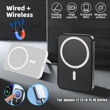 20000mAh Wireless Charging Power Bank Battery Pack Magnetic For iPhone 16-12