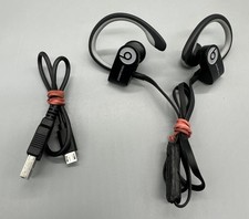 Beats By Dr Dre Powerbeats2 Wireless Black Bluetooth Earbud Sport Headphones