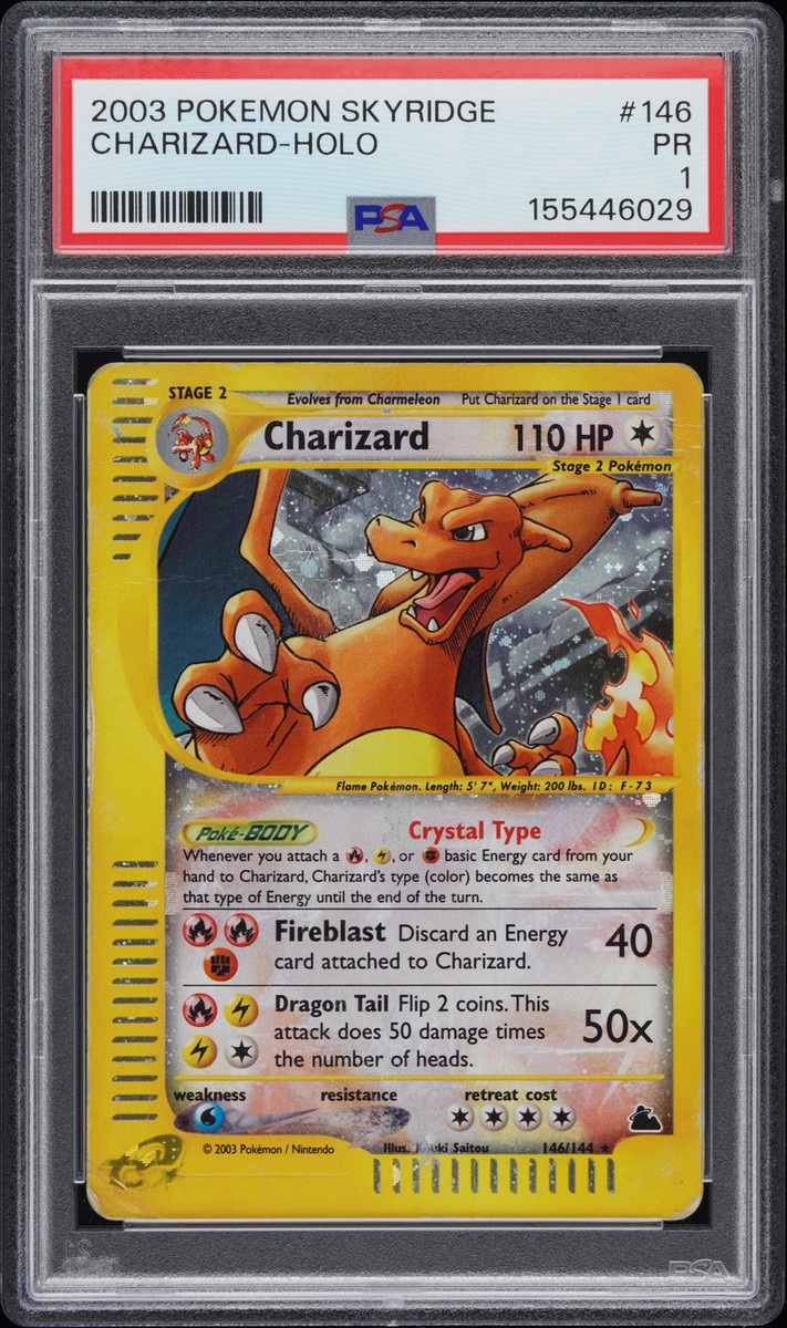 Charizard 146/144 Skyridge Holo for sale online | eBay