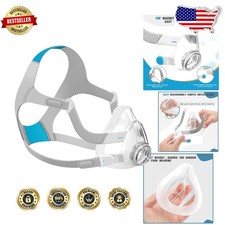 Large AirFit F20 Cushion Frame Headgear Set - Soft Silicone Seal, Magnetic Clips